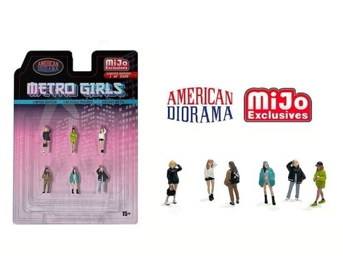 Figuren set metro girls - metro,