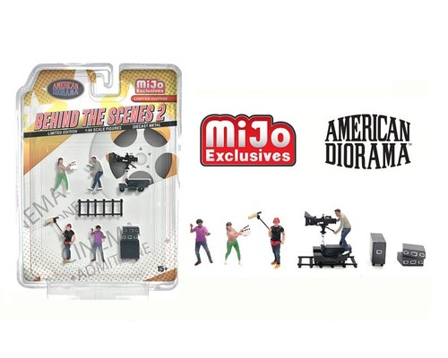 Figuren set behind the - set,